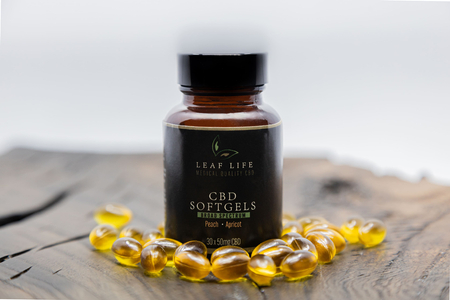 LeafLife Softgels 50mg CBD